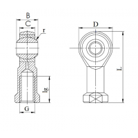 Подшипник SIL 10 T/K