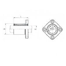 Підшипник LMK 10 UU