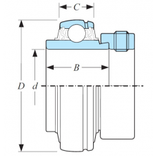 Підшипник  NA 206 G (UEL 206)