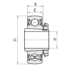 Підшипник 1680205