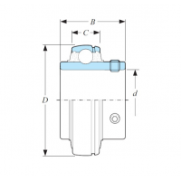 Підшипник  480308 (UC308)