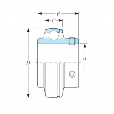 Підшипник  480209 (UC209)