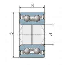  Подшипник 256907 (DAC3464W42RSCS)
