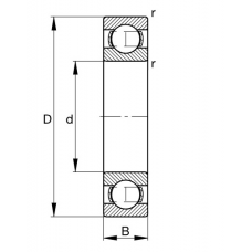  Подшипник 416 (6416)