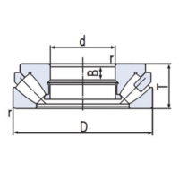 Подшипник 9039444 (29444 M)