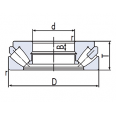 Подшипник 9039412 (29412 M)