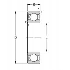 Подшипник 180213 (6213 2RS)