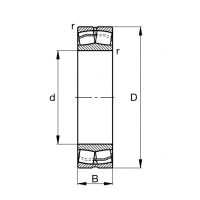  Подшипник 3518 (22218 MBW33)