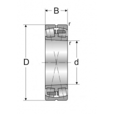 Подшипник 113522 (22222 MBKW33)