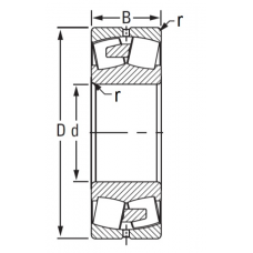  Подшипник 3534 (22234 MBW33)