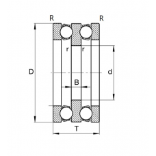 Підшипник 52204