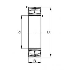 Підшипник  22230 E1