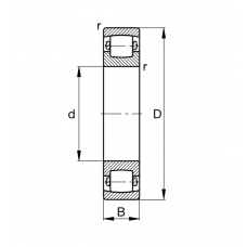 Підшипник 20205 TVP
