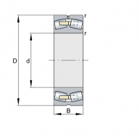Подшипник 23022 E1A-XL-M