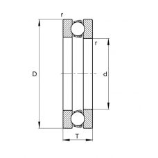 Підшипник  51101