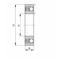 Подшипник 2205 TVH