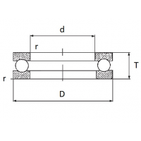 Подшипник 51212