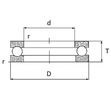 Подшипник 51103