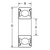 Подшипник 6020 ZZ