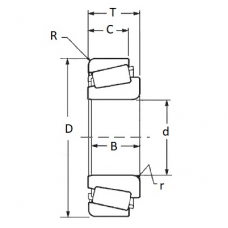 Підшипник LM 29749/10