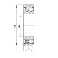 Подшипник 2214 2RS-TVH