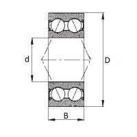 Подшипник 5203 2RS
