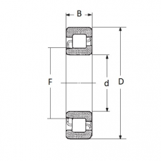 Підшипник NU 314 E