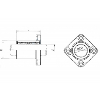 Подшипник LMK 16 UU