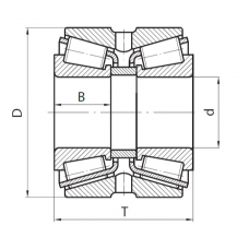 Подшипник 57707 АУ1
