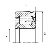 Подшипник 692207 КМ