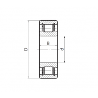 Подшипник 102506 (NCL2206V) М